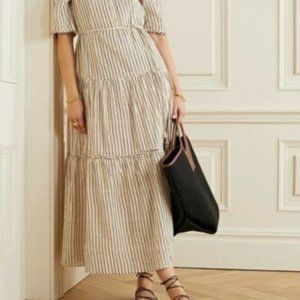 Nicole Miller Artelier BLACK Solid Cotton Metal Ca